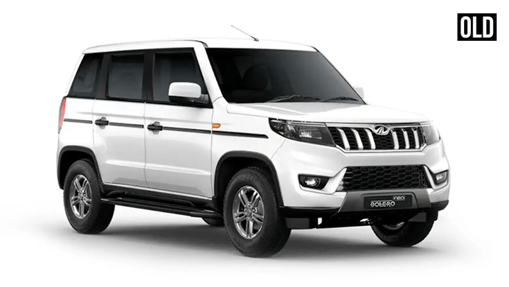 Mahindra Bolero Neo front quarter old